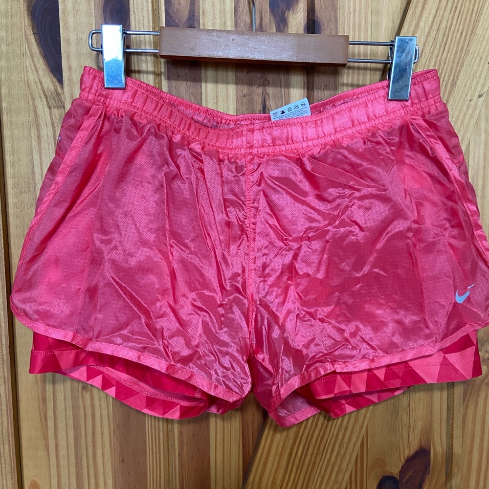 Nike Women's Bright Pink Athletic Shorts